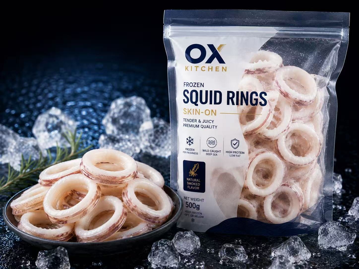 Frozen Squid Rings